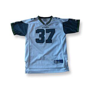 Seattle Seahawks Shaun Alexander #37 WhiteMesh Jersey Youth Sz XL (18-20) Reebok